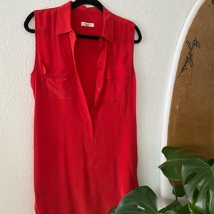 Equipment Silk Mini Dress